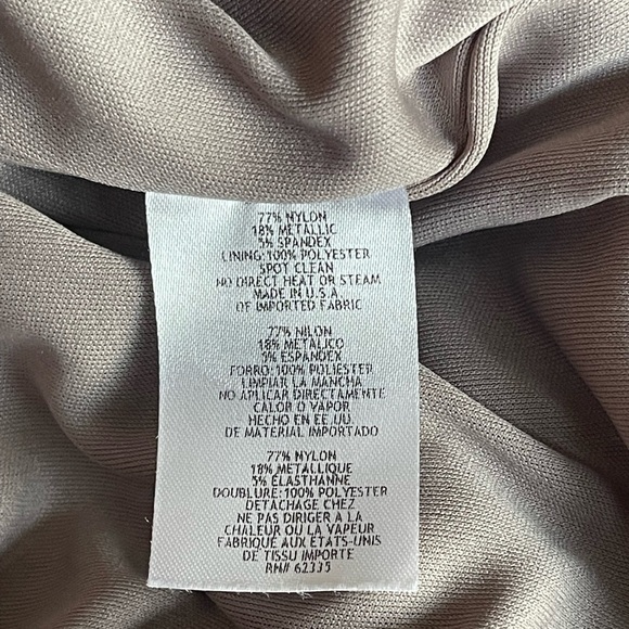 NWT Grey betsy Adam 
Long Sleeve Dress size 20W - Picture 10 of 15